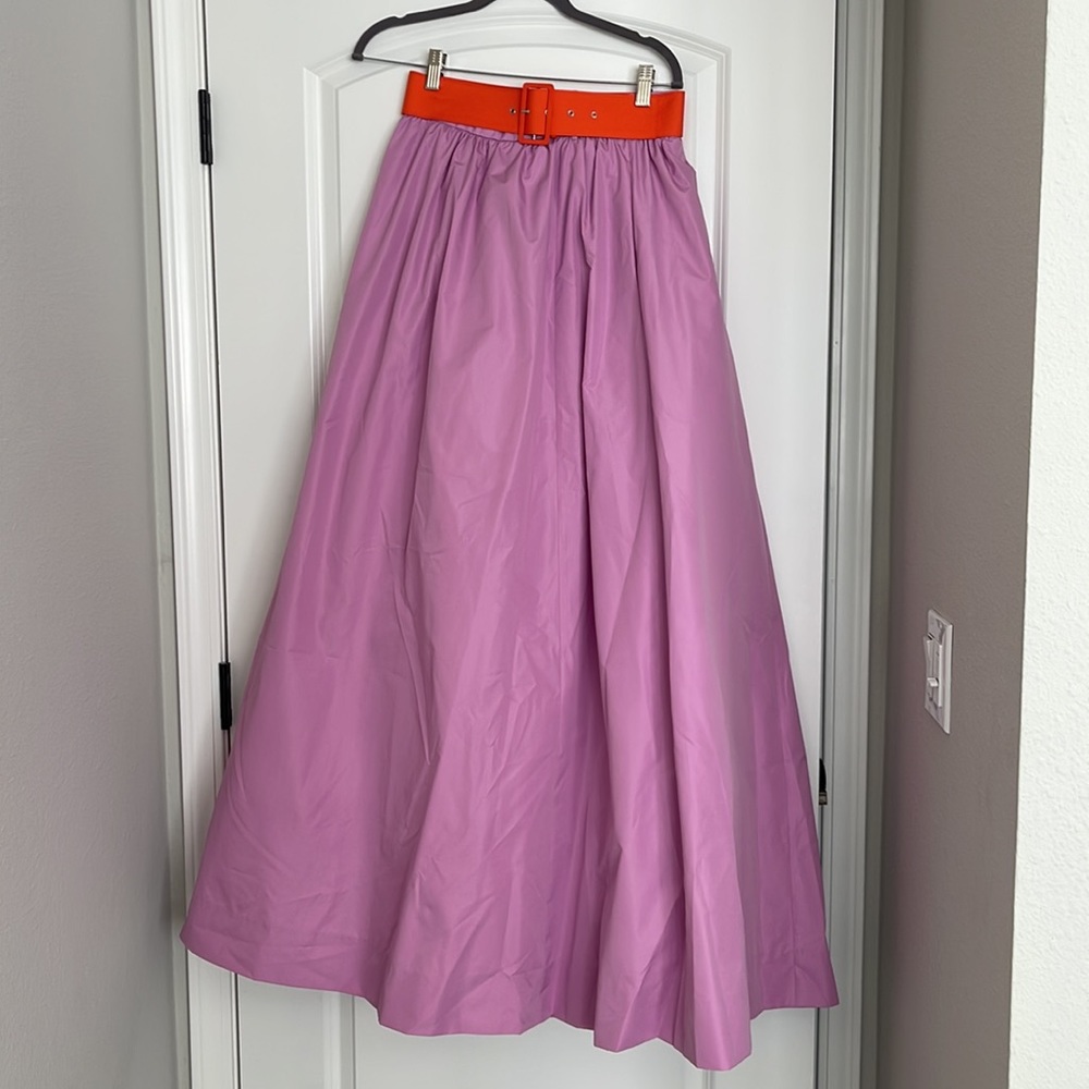 Jcrew Full Pink Maxi Skirt